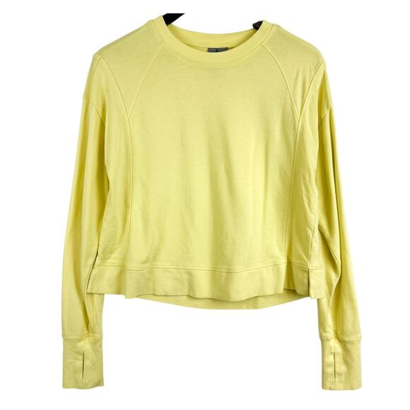 Sweaty Betty Tops - Sweaty Betty Yellow Pullover Sweatshirt Lightweight - S